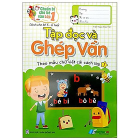 [Download Sách] Tập Đọc Và Ghép Vần (5-6 Tuổi)