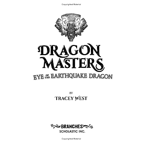 Sách ngoại văn: Dragon Masters #13: Eye Of The Earthquake Dragon