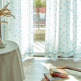 Mua Rèm voan trắng dày CẢN NẮNG  CHỐNG UV trang trí homestay  studio DU10001
