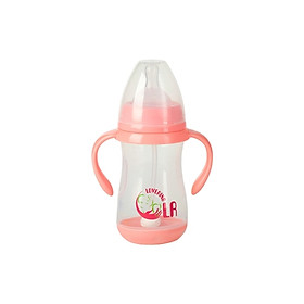 Bình sữa cổ rộng cảm ứng nhiệt độ Lovering 240ml