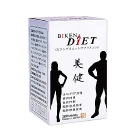 Viên Uống Hỗ Trợ Giảm Cân, Giảm Mỡ Thừa Biken Diet Nihon Health Nhật Bản 120v