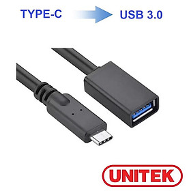 Mua Cáp Type-C - USB Nối Dài Unitek (Y-C 476BK) 20cm - HÀNG CHÍNH HÃNG