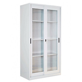 Mua Tủ hồ sơ cao cánh trượt kính rộng 0.9m  3 kệ - Godrej - FSLDG