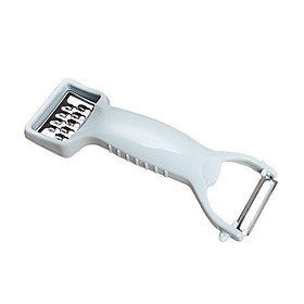 Mua Dao bào gọt rau củ 2 đầu lưỡi inox siêu bén chống gỉ mẫu mới - Dao nạo vỏ rau củ quả trái cây đa năng tiện lợi nhiều màu