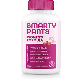 Kẹo dẻo vitamin cao cấp cho phụ nữ Smarty Pants Women's hàng Mỹ - Chứng nhận Purity Award