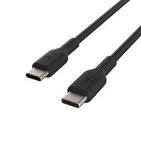 Cáp sạc nhanh usb type c - c boost↑charge belkin 60w vỏ nhựa pvc, 1m & 2m - hàng chính hãng
