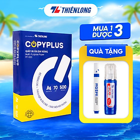 Combo 5/10 Ream giấy A4 70 gsm Thiên Long Copy Plus PP-003 (500 tờ) - Hàng nhập khẩu