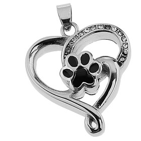 Memorial Urn Ash Holder  Hollow Out Heart  Stainless Steel