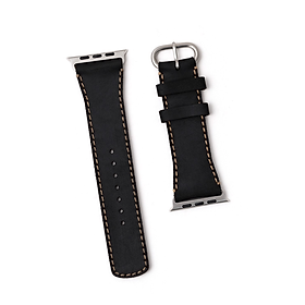 Mua Dây da dành cho Apple Watch Ultra   chất liệu da bò  hiệu Khắc Tên - Hàng chính hãng