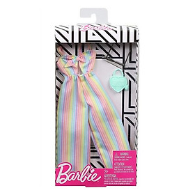 Phụ kiện búp bê thời trang của Barbie - Jumpsuit cầu vồng BARBIE GHW76/FND47