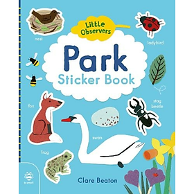 Sách hoạt động thiếu nhi tiếng Anh: Little Observers: Park Sticker Book