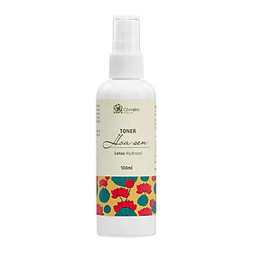 Toner Xịt Khoáng Hoa Sen Cấp Ẩm Sáng Da An Toàn Từ Thiên Nhiên Cỏ Mềm 100ml