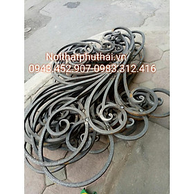 Mua Cụm hoa sắt nghệ thuật cho cầu thang  ban công  cửa cổng