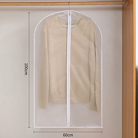 Mua Túi Bọc quần áo treo tủ chống bụi DULCETT  Loại dày có khoá bọc kín quần áo chống ẩm mốc  côn trùng. Túi Bọc CÓ KHÓA