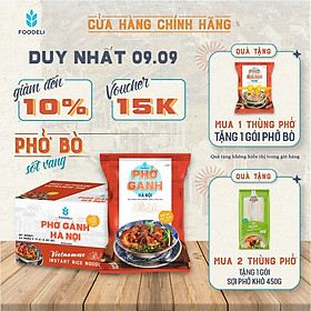 Phở Gánh Hà Nội ăn liền - Phở Bò Sốt Vang