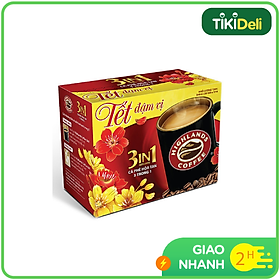 BÁO GIÁ Cà Phê Hạt Highland | Shopee Lazada Sendo Tiki mới nhất 58 Cà phê hòa tan 3in1 Highlands Coffee 20 gói - 17g
