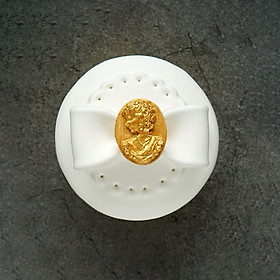 Mô Hình Bánh Cupcake Vàng Fondant Bày Trang Trí - Làm Đồ Chụp Hình