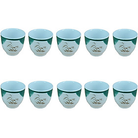 Bộ 10 Ly Uống Nước Melamine Cao Cấp Nine Plus NL009