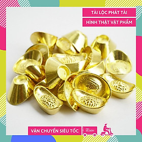Mua Thỏi vàng Thần Tài đồng mạ vàng tài lộc giàu có