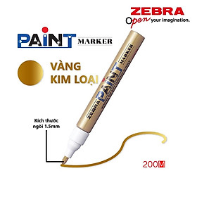 Viết sơn Zebra Paint Marker MOP-200MZ - Nhật Bản