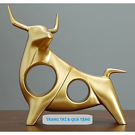 Mua Tượng trâu decor trang trí hiện đại