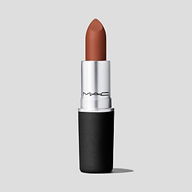 Hình ảnh Son môi mịn lì mỏng nhẹ giúp làm mờ rãnh môi MAC Powder Kiss Lipstick - Moisture Matte Lipstick 3g