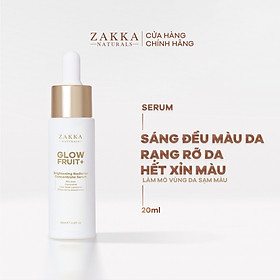 [PHIÊN BẢN TẾT] Serum Vitamin C Zakka Naturals GlowFruit+ Brightening Radiance Concentrate 20ml