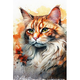 Mua Quà tặng cho tâm | Tuổi Mèo (Mão) | Tranh canvas nghệ thuật (STA_12CG_Meo_01)