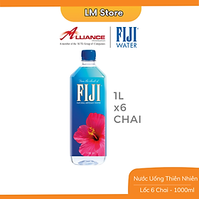 Nước Khoáng Thiên Nhiên Fiji (6 Chai x 1L)