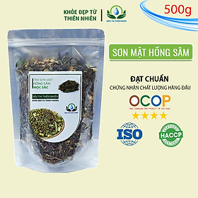 Trà Sơn Mật Hồng Sâm Mộc Sắc Gói 500g