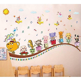 Mua Decal dán tường Ban nhạc thú