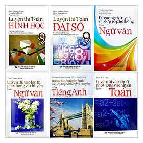 Combo 6 Cuốn Sách Tuyển Sinh Lớp 10 Tinh Gọn - Dễ Học - Nắm Kiến Thức