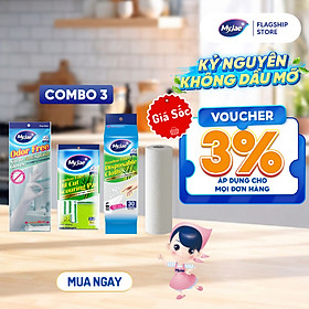 Bộ sản phẩm Vệ Sinh Nhà Bếp Sạch Gọn, An Toàn, Tiện Dụng