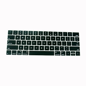 Lót bàn phím in chữ cho Macbook Alphabet Silicone Skin Keyboard - Hàng Chính Hãng