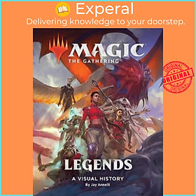 Sách - Magic: The Gathering: Legends : A Visual History by Wizards of the Coast (hardcover)