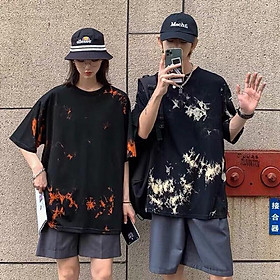 Áo Thun Loan Màu Form Rộng Unisex