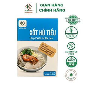 Hộp 3 gói 80gr Gia Vị Hoàn Chỉnh Xốt Hủ Tiếu TriKien Spices Tiện Lợi