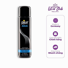 Gel bôi trơn gốc nước pjur AQUA