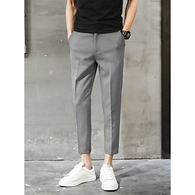 QUẦN TÂY ÂU HÀN QUỐC ÔM CO GIÃN, 100% KO RA MÀU - GHI XÁM,Size 29