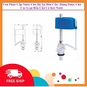 Van Phao Cấp Nước Cho Bộ Xả Bồn Cầu - Dùng Được Cho Các Loại Bồn Cầu Có Két Nước