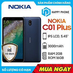 Điện thoại Nokia C01 Plus (2GB/16GB) - Hàng chính hãng