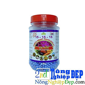 Mua Phân Tan Chậm Hàn Quốc - NPK 15-15-15 hủ 150g