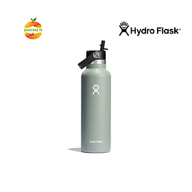 Bình giữ lạnh tiêu chuẩn HYDRO FLASK Standard Flex Straw Cap 21oz 621ml
