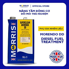 Phụ Gia Nhiên Liệu Cho Động Cơ Diesel - Morris Lubricants Morendo DD Diesel Fuel Treatment / Can 5L