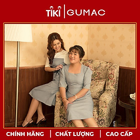 Đầm váy nữ DA10137 GUMAC thiết kế rã đô phối tay