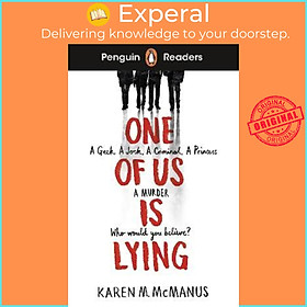 Sách - Penguin Readers Level 6: One Of Us Is Lying (ELT Graded Reader) by Karen M. McManus (UK edition, paperback)