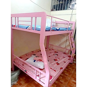 Mua Giường sắt tầng hộp vuông sắt 4x8 nhiều kích thước và màu sắc