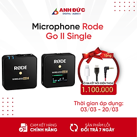 Mua Microphone Rode Wireless Go II Single - Hàng chính hãng