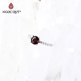 Nhẫn bạc nữ đá thiên nhiên - Ngọc Quý Gemstones