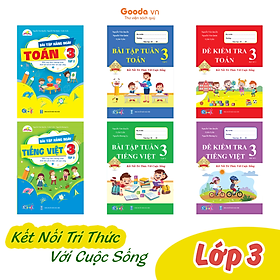 Combo Bài Tập Hằng Ngày, Bài Tập Tuần và Đề Kiểm Tra Toán, Tiếng Việt Lớp 3 – Kết Nối Tri Thức Với Cuộc Sống – Học kì 2